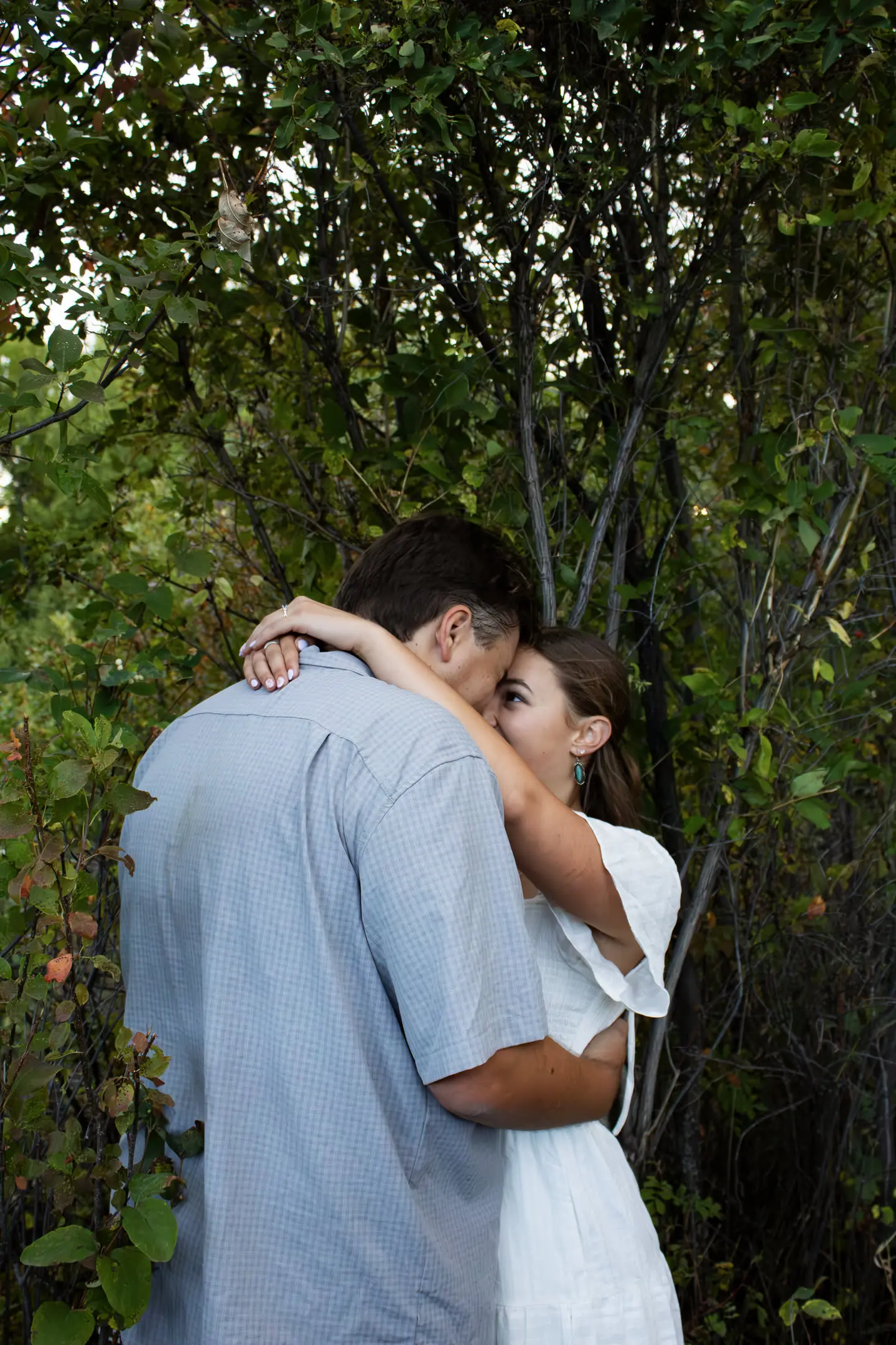 the couple proposal look